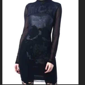 NWT Killstar Odessa Bodycon dress Medium